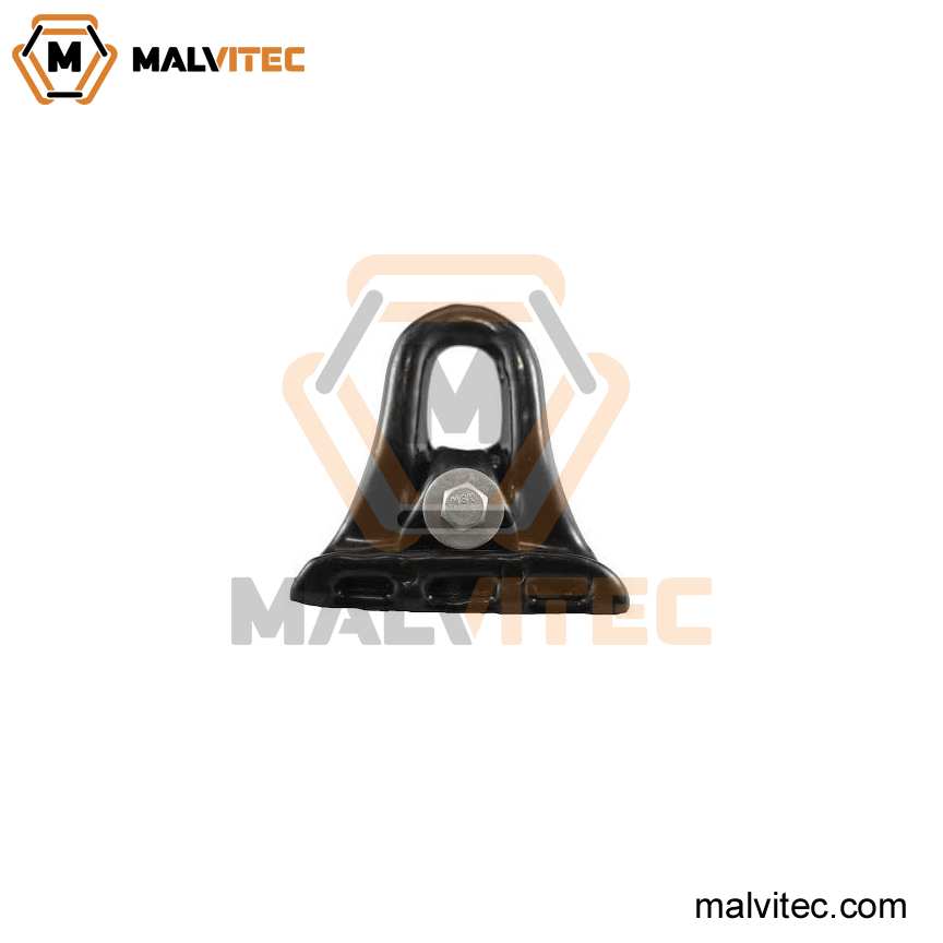 GRAPA SUSPENSIÓN TIPO MANITO PLASTIFICADA C/PERNO GALV.