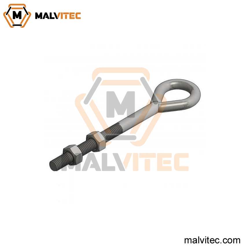 PERNO OJO F.G. DE 5/8X6´´ CON TUERCA/CONTRATUERCA