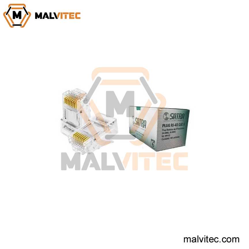 CONECTOR RJ45 CAT6