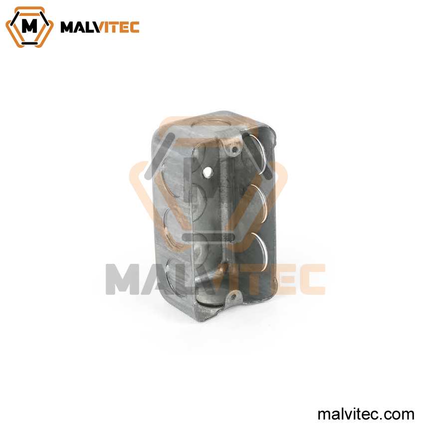 CAJA DE PASE F°G° RECTANGULAR 100X50X50