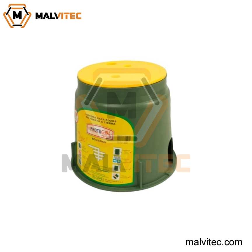 CAJA DE REGISTRO PVC POLIPROPILENO CIRCULAR