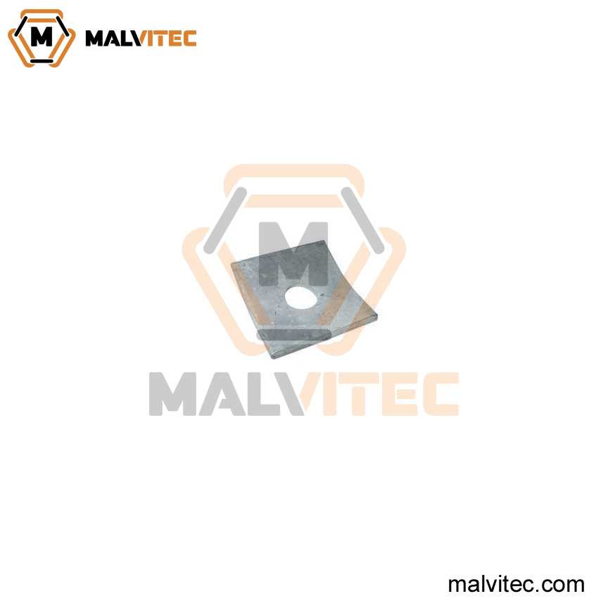 ARANDELAS CUADRADA CURVA 5MM X57X5718MM