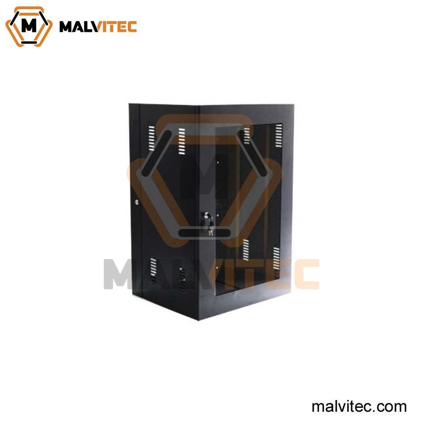 GABINETE DE 18RU 60X60X90  PUERTA DE VIDRIO