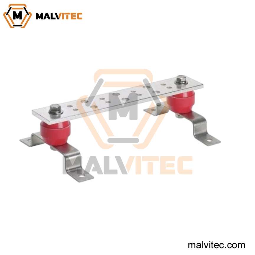 BARRA DE ALUMINIO 330X5X50MM DE 18 PERNOS